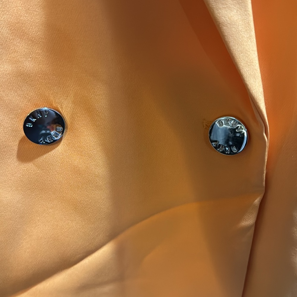 NWT DKNY Golden Orange Blazer Size 15 - Picture 4 of 8